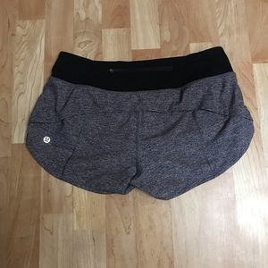 Lululemon speed up shorts 2.5 inch - grey - size 4